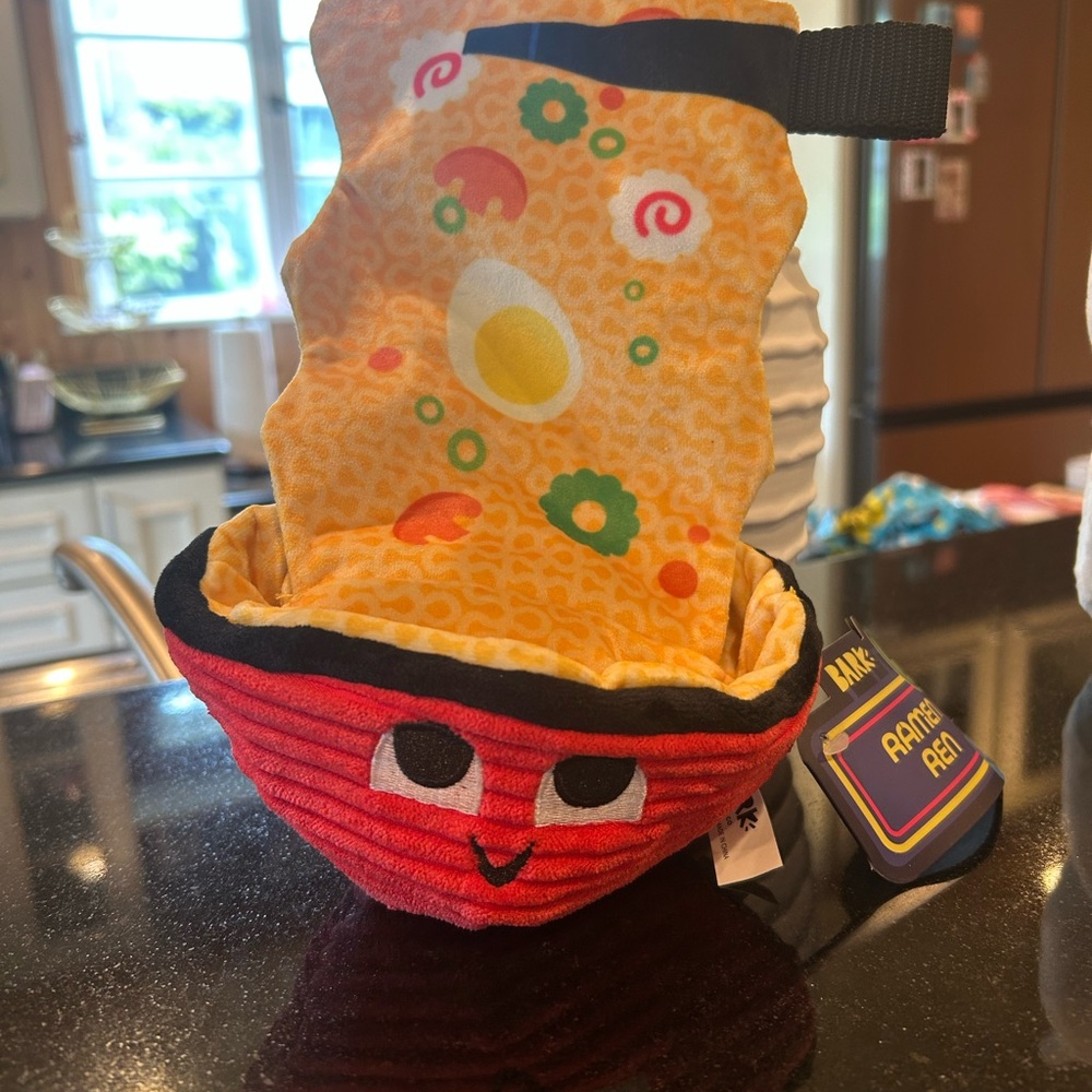 Ramen Ren Bark Box Dog Toy